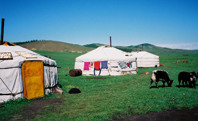 中央アジア パオ　イメージ